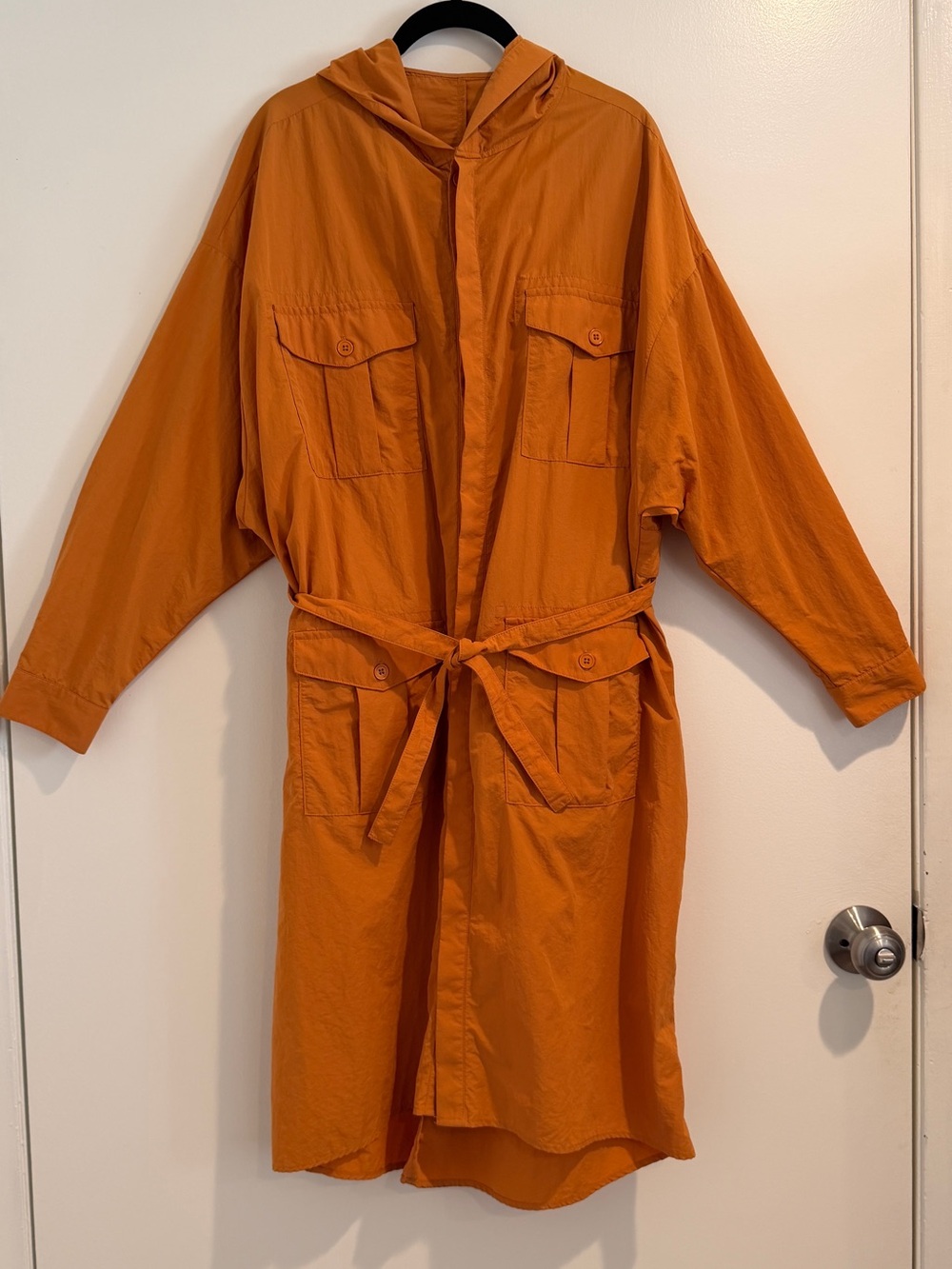 Moussy Vintage Lightweight Anorak Jacket Water Resistant Nylon OSFM - Picture 3 of 7